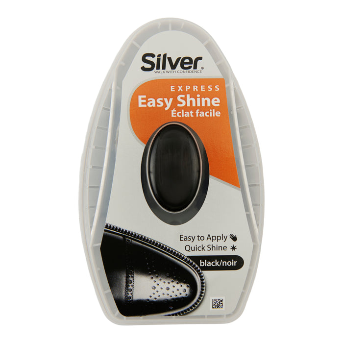 SILVER Easy Shine Black Shoe Shine Sponge