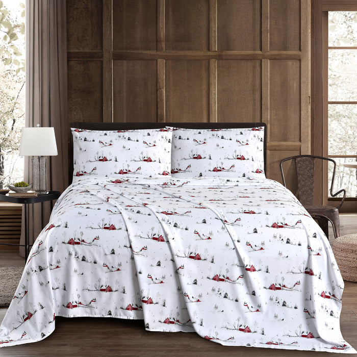Coleman Sheet Set, Queen, 4 Piece