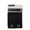 Rideau opaque gaufré en faux Suède HomeStyles – 52 po x 84 po