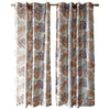 HomeStyles Printed Faux Silk Curtain, 52-in x 84-in.