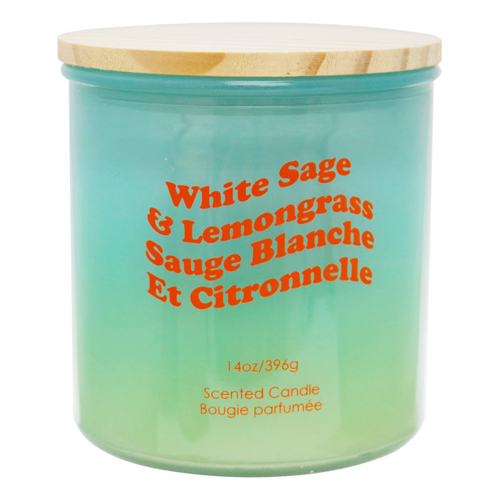 HomeStyles Aura Jar Candle, 14-oz.