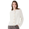 lily morgan Women's Textured Cropped Cardigan
