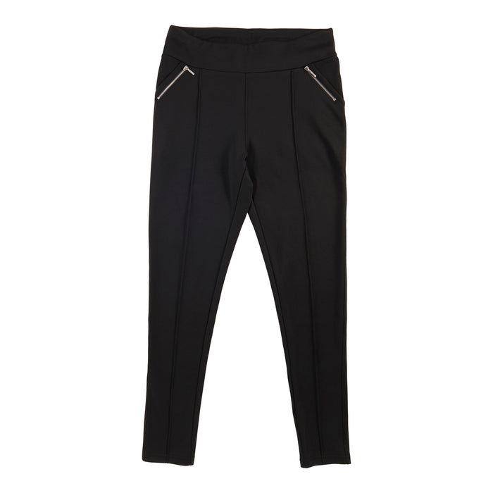 lily morgan Women's Knit Scuba Pants, Black