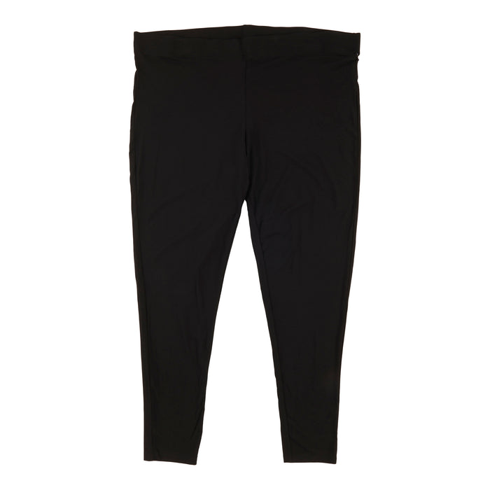 lily morgan Women's Plus Viscose Leggings, Black
