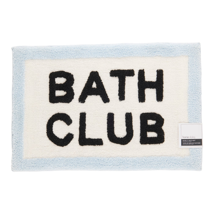 HomeStyles Novelty Bath Mat, English, 20-in x 30-in.