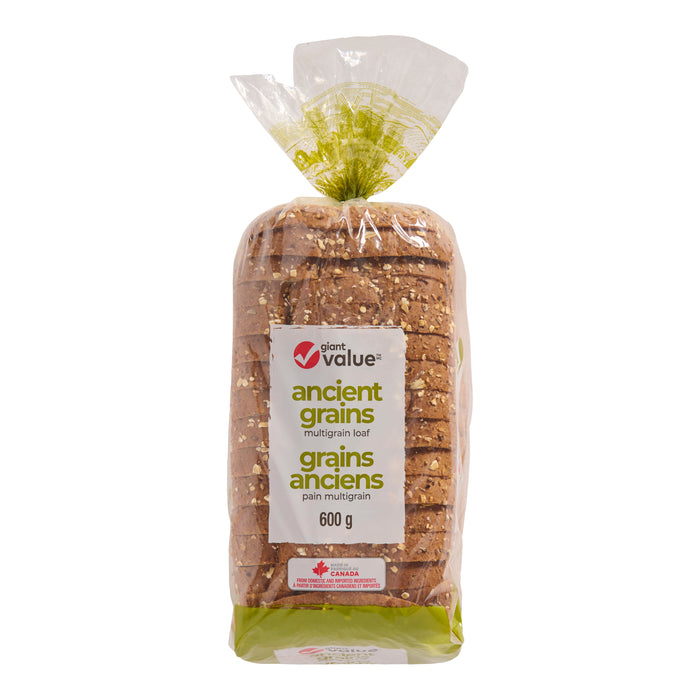 Pain aux grains anciens multigrain Giant Value, 600 g