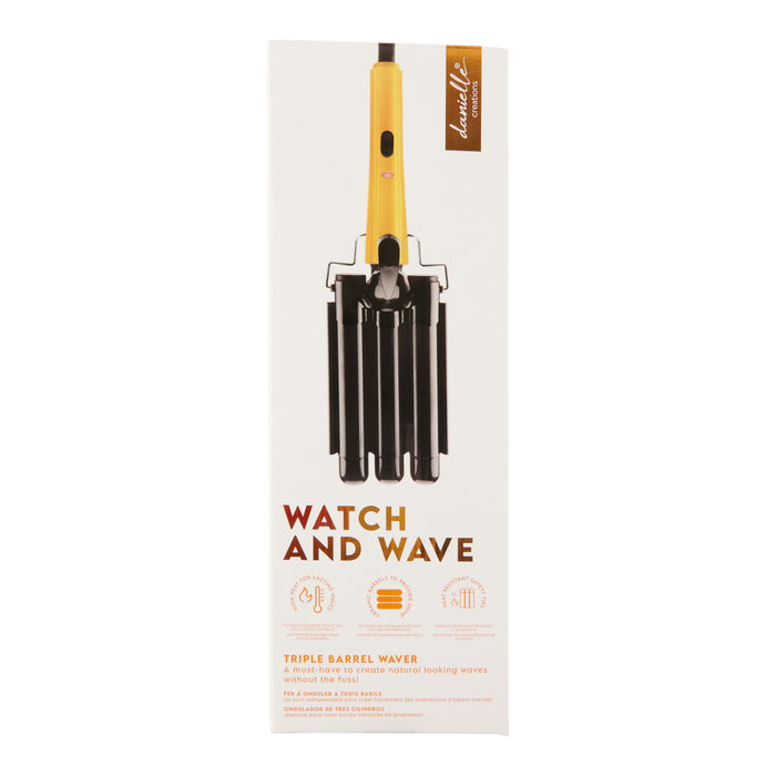 Danielle Creations Triple Barrel Hair Waver