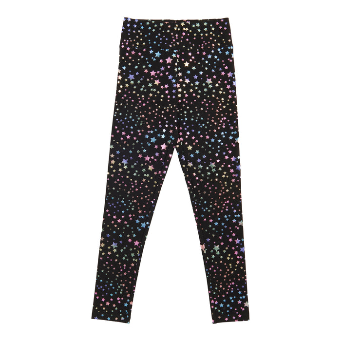 BELLA & BIRDIE Girls' Autumn Flair Foil Leggings