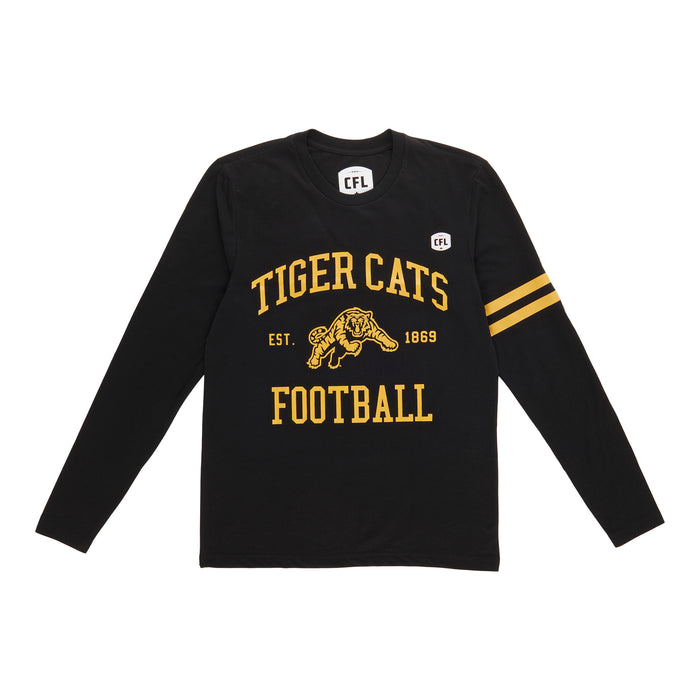 CFL Men's Licensed Hamilton Tiger-Cats Short Sleeve T-Shirt