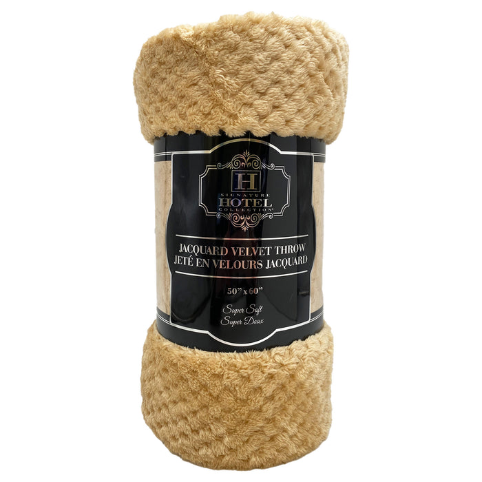 Jeté en jacquard roulé, 50 po x 60 po