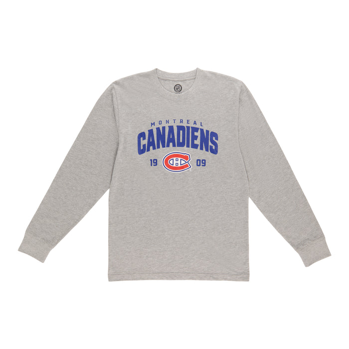 NHL Men's Licensed Montreal Canadiens Long Sleeve T-Shirt