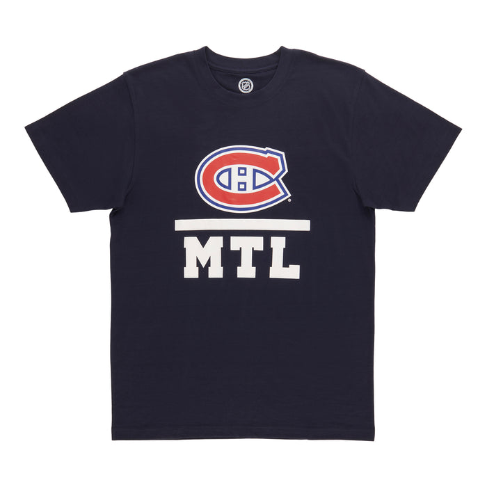 T-shirt à manches courtes Canadiens de Montréal de la LNH pour hommes