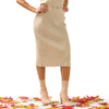 lily morgan Women's Soft Ribbed Sweater Skirt