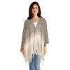 Women's Poncho with Fringe