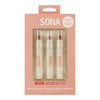 SONA Tinted Lip Balm, 3-Pack