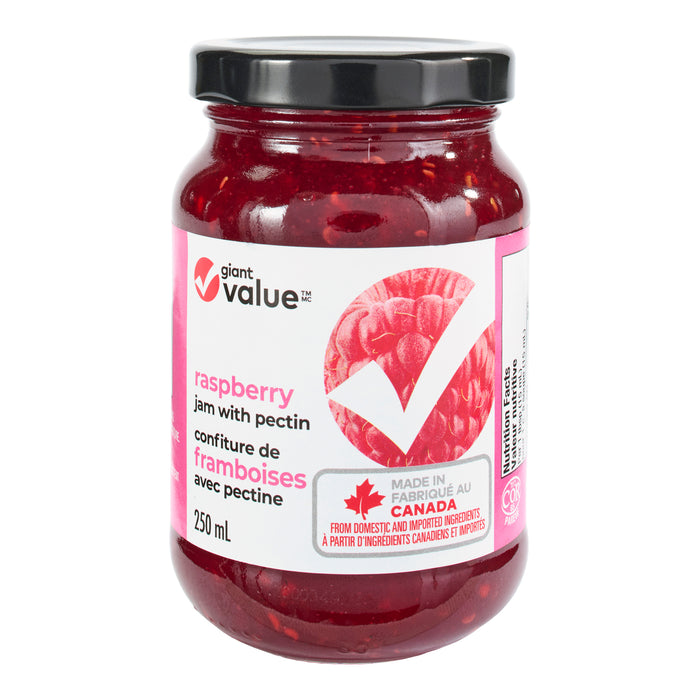 Giant Value Raspberry Jam, 250 ml