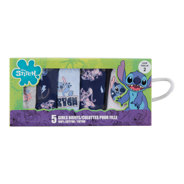Girls' Licensed Boxed Stitch Underwear, 5-Pack