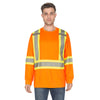 Tradesmax Pro Men's HIVIS Long Sleeve Work T-Shirt