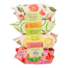 Fruit Print Makeup Removing Wipes, 4-Pack