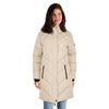 Parka rembourrée avec fermeture éclair double lily morgan pour femmes