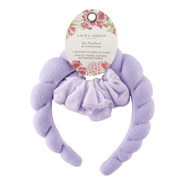 Laura Ashley Bubble Headband with Scrunchie