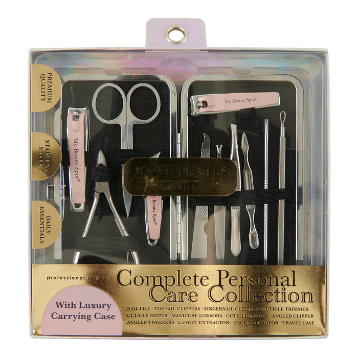 My Beauty Spot Pro Series Manicure Set with Case, 12-Piece