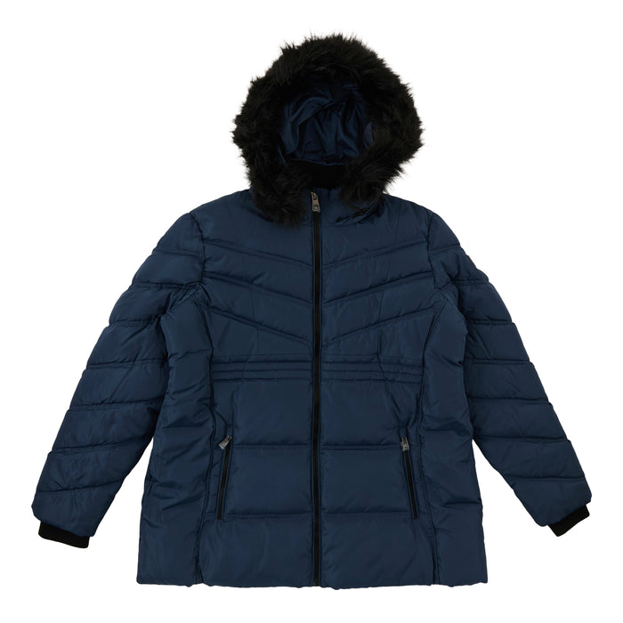 lily morgan Women's Plus Deluxe Short Parka, -30°C