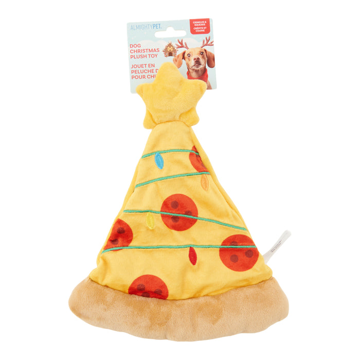Pizza Crinkler Dog Toy, 28 cm