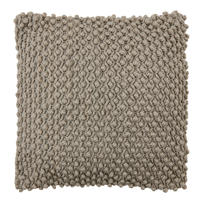 Coussin en coton texturé, 18 po x 18 po