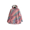 Glow in the Dark Wearable Sherpa Flannel Blanket