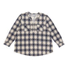 mySTYLE Women's Plus Plaid Knit Top