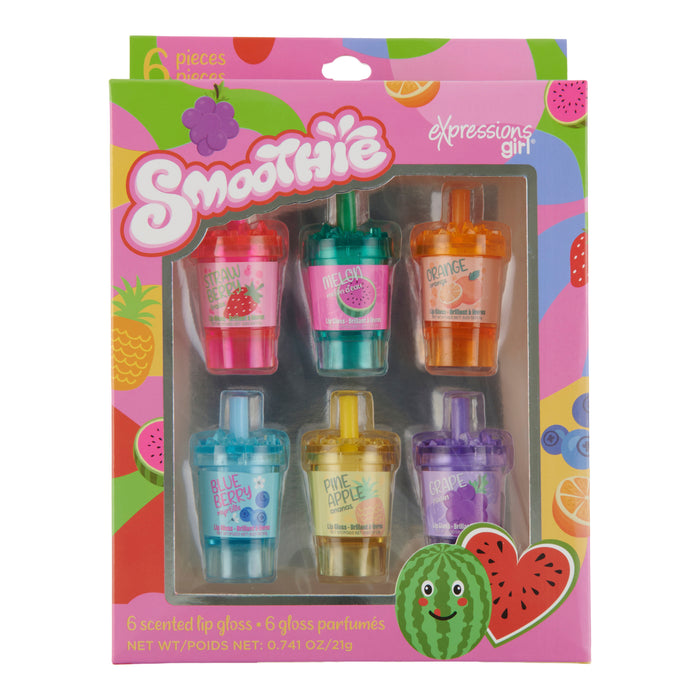 Expressions Girl Fruit Lip Balm, 6-Pack