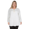 Haut avec boucle et manches longues taille plus lily morgan pour femmes