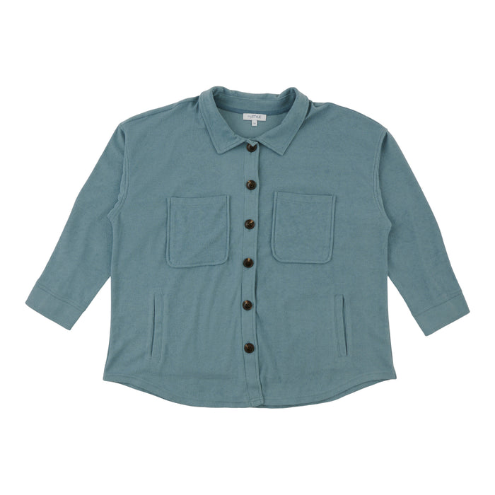 mySTYLE Women's Plus Ribbed Shirt