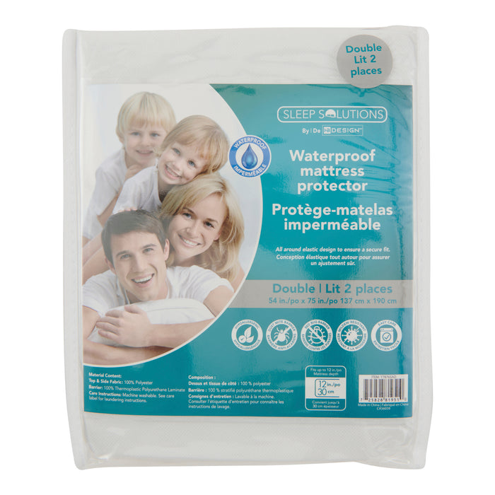 Waterproof Mattress Pad, Double