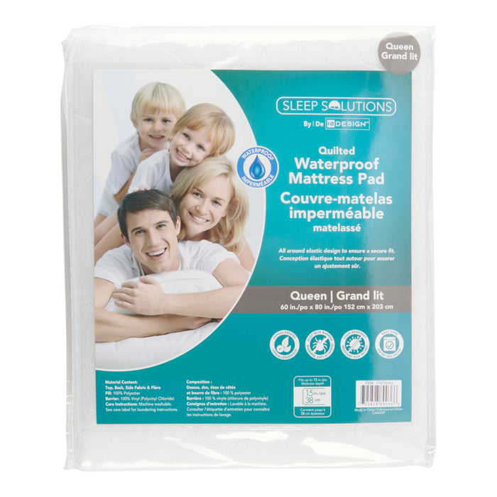 Waterproof Mattress Pad, Queen