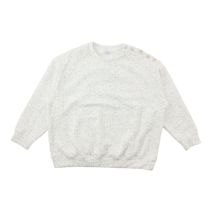 mySTYLE Women's Plus Textured Sweater