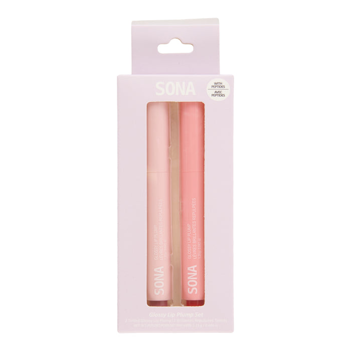 SONA Tinted Glossy Lip Plump Set