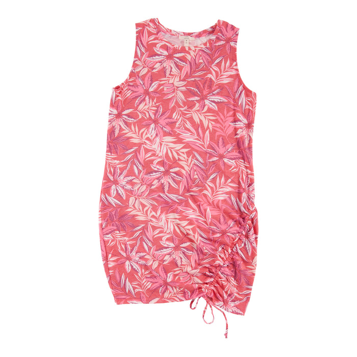 Mini robe moulante à fronces pour femmes