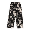 Pantalon en tricot à enfiler à taille haute avec imprimé pour femmes
