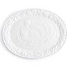 Plateau de service ovale pour dinde HomeStyles, blanc