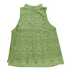 Camisole en dentelle à col montant pour femmes
