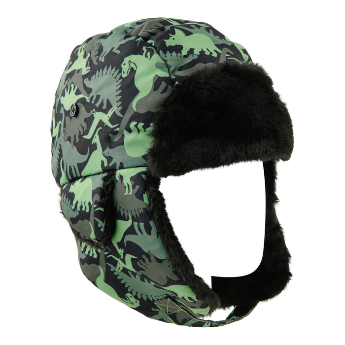 Boys' Printed Trapper Hat