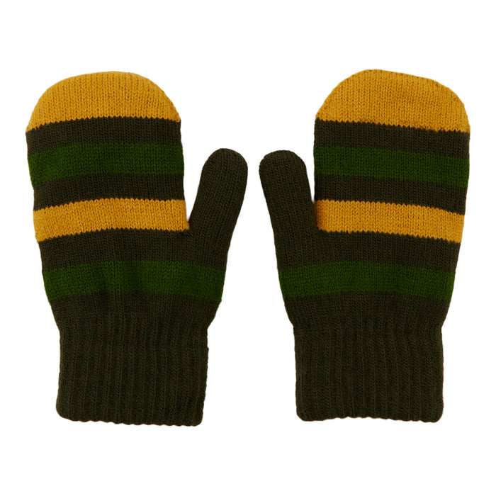 Boys' Striped Mittens