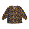 lily morgan Women's Plus Nehru Collar top
