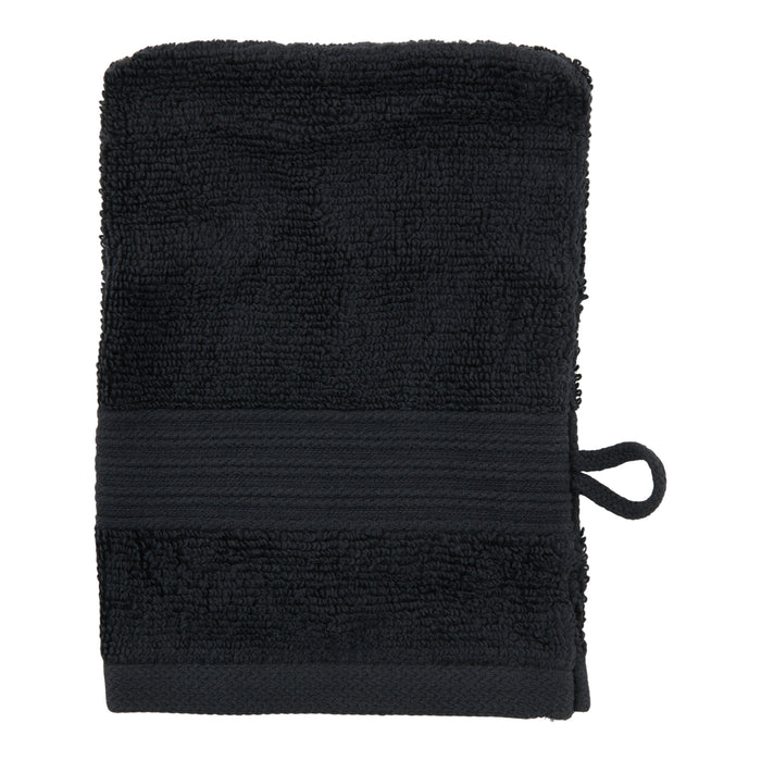 Gant de toilette en coton sans torsion HomeStyles