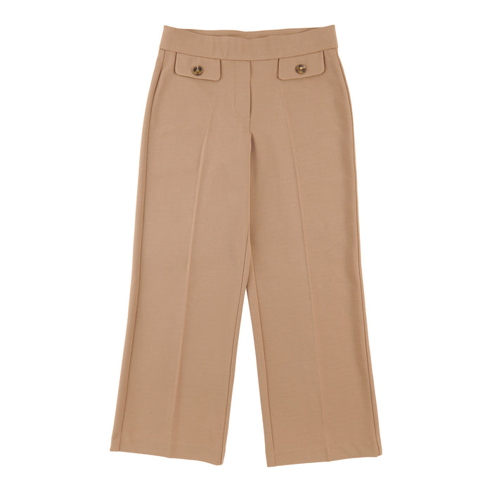 Pantalon à jambe large avec attache taille petite lily morgan pour femmes