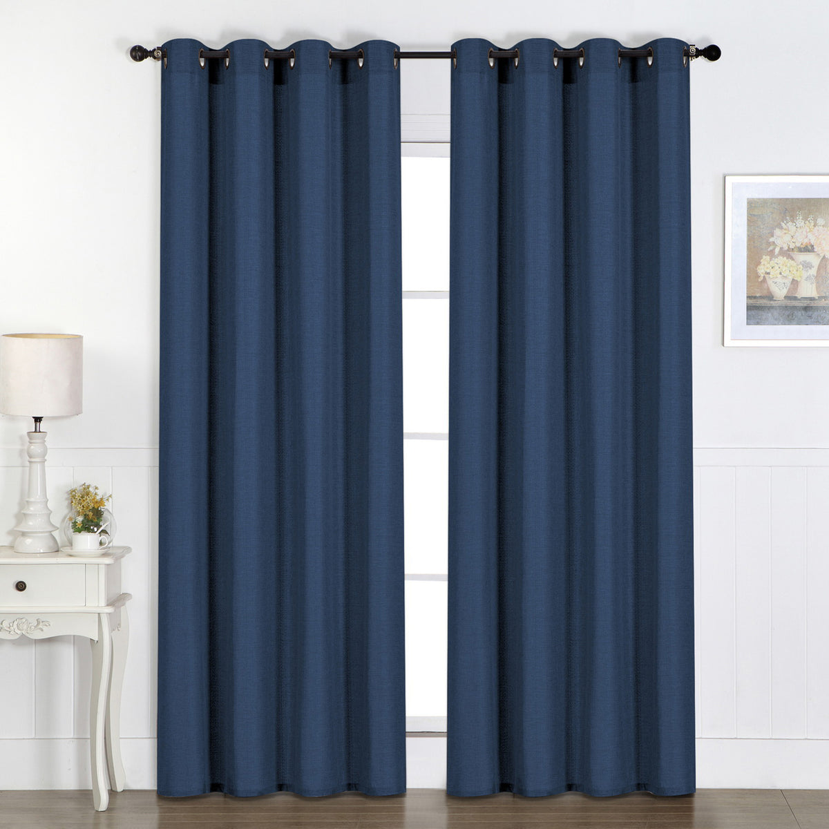 Linen-Like Curtain, 54-in x 84-in. – Giant Tiger