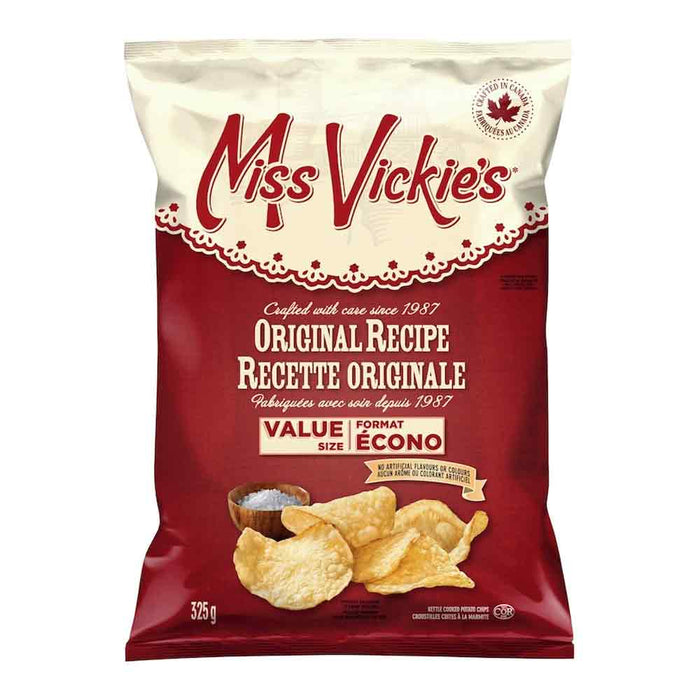 Croustilles cuites à la marmite Recette originale Miss Vickie's, 325 g
