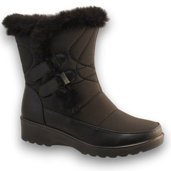 Bottes d’hiver avec boucle et crampons Mountain Ridge pour femmes, -20 °C